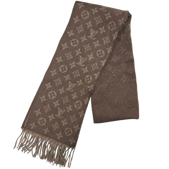 Louis Vuitton Hazelnut Gradient Monogram Scarf - Picture 1 of 9